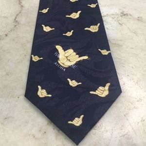 TROPICAL HAWAII "HANG LOOSE" TIE